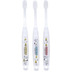 TBCR5T SNOOPY クリア歯ブラシ 3本セット