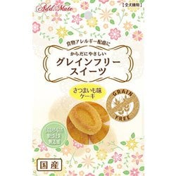 アドメイト グレインフリースイーツ ケーキ さつまいも味 [犬用おやつ 8個 国産 全犬種用]