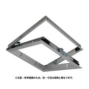 KMK302 [気密天井点検口 300mm角 シルバー アルミ]