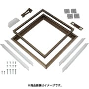 FH460B [桟レス床下点検口 460mm角 ライトブロンズ]
