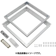 66220 [床下点検口 200mm角 シルバー アルミ]
