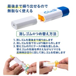 ヨドバシ.com - プラス PLUS ケース入り消しゴム Clutto（くるっ