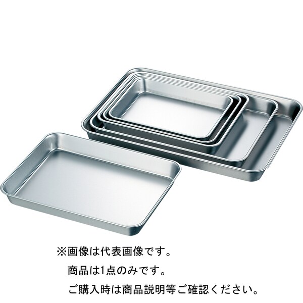 18-8 ツヤ消浅型角バット 12枚取 036495004