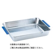 18-8 カラー取手付角バット 10枚取 青 006233010