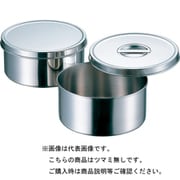 031451012 [18-8 丸型調味料入 （ツマミ無）12cm]