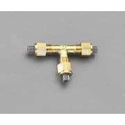 4×4×4mm ユニオン（ティー/黄銅製） EA425LE-4