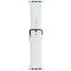 RWG027W [Apple watch 38/40/41ミリ用シリコンベルト 推奨手首回り13-18cm ホワイト]