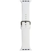 RWG028W [Apple watch 42/44/45ミリ用シリコンベルト 推奨手首回り14-19cm ホワイト]