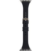 RWG029A [Apple watch 38/40/41ミリ用シリコンベルト 推奨手首回り13-18cm ブラック]