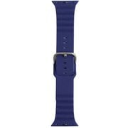 RWG032D [Apple watch 42/44/45ミリ用シリコンベルト 推奨手首回り14-19cm ネイビー]