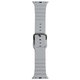 RWG032G [Apple watch 42/44/45ミリ用シリコンベルト 推奨手首回り14-19cm グレー]