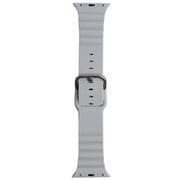 RWG032G [Apple watch 42/44/45ミリ用シリコンベルト 推奨手首回り14-19cm グレー]