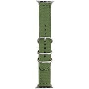 RWG034Q [Apple watch 42/44/45ミリ用ナイロンベルト 推奨手首回り14-20cm カーキ]
