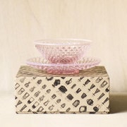 あられ 小皿+小鉢 桃色 AR-3PK-4PK