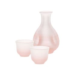 吹雪酒器セット ピンク 1854-PF