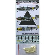 CSD7285 1/72 ディティールアップパーツ Bf109E-3/4/7/B w/SD2 蝶々爆弾 セット デカール付 [プラモデル用パーツ]
