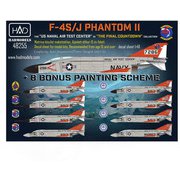 48255 1/48 エアクラフト用デカール F-4S/J 海軍航空試験センター ファイナル・カウントダウン [プラモデル用品]