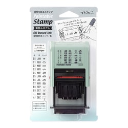 スタンプ 回転印 日付 動物ふきだし柄 35457006