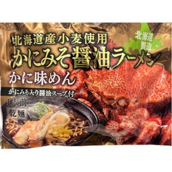 海鮮乾麺かにラーメン 醤油味 115g
