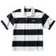 ショートスリーブ 4インチストライプ ラグビージャージ S/S 4INCH STRIPE JERSEY RA30064 ホワイト(10) 3Lサイズ [アウトドア カットソー ユニセックス]