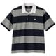 ショートスリーブ 4インチストライプ ラグビージャージ S/S 4INCH STRIPE JERSEY RA30064 ミディアムグレー(15) Lサイズ [アウトドア カットソー ユニセックス]