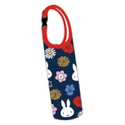 キャラクターグッズ DBM-919 ミッフィー miffy floral ペットボトルホルダー ネイビー