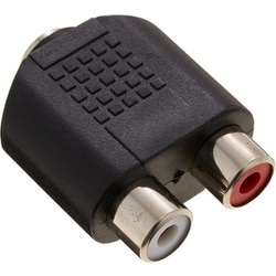 3.5mm 3極ステレオ（メス）-RCA（メス）変換コネクタ ST35F-RCAF