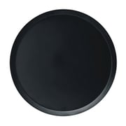 ハンマーグラス メラミン 丸型 トレー インテリア ディスプレイ 直径23cm ブラック 2300107