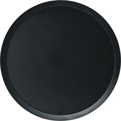 ハンマーグラス メラミン 丸型 トレー インテリア ディスプレイ 直径28.5cm ブラック 2300145