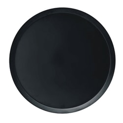 ハンマーグラス メラミン 丸型 トレー インテリア ディスプレイ 直径31cm ブラック 2300108