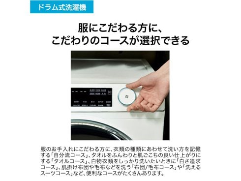 ヨドバシ.com - ハイアール Haier ドラム式洗濯機 洗濯9kg/乾燥無し 左開き ホワイト JW-TD90SA-W 通販【全品無料配達】