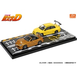 MD64206 1/64 大宮智史ロードスター NB8C＆小早川ランサーエボリューションVII [ダイキャストミニカー]