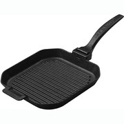34200002 [Cast Iron Grilling Pan 26cm （Square） STEAK CHAMP]