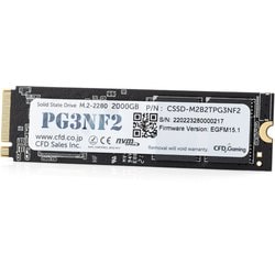 PC周辺機器 PG3NF2 CSSD-M2B2TPG3NF2 Amazon | CFD販売 PG3NF2シリーズ 2TB(読み取り最大4950MB/S) M