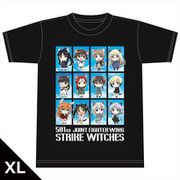 第501統合戦闘航空団 ストライクウィッチーズ ROAD to BERLIN Tシャツ XLサイズ [キャラクターグッズ]