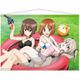 ガールズ＆パンツァー 最終章 B2タペストリー みほ＆まほ＆島田愛里寿 （プール） [キャラクターグッズ]