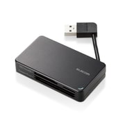 カードリーダー USB2.0 ケーブル収納タイプ ブラック MR-K304BK