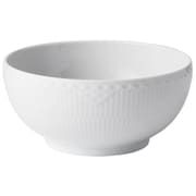 ロイヤル コペンハーゲン ホワイトフルーテッド ハーフレース ボウル 皿 18cm 国内正規品 1028385