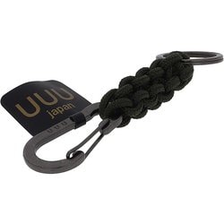 UUU-0102 [クランクステッチキーリング カーキ ロープ長さ0.8M]