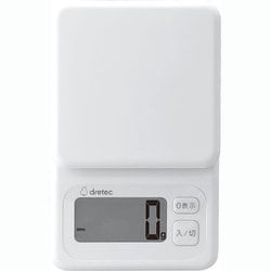 デジタルスケール ブロート 3kg ホワイト KS-825WT