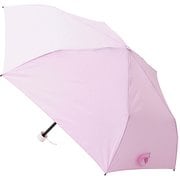 折りたたみ傘 晴雨兼用 フロータス plain 無地 55cm 手開き式 UVカット加工 耐風仕様 超撥水加工 ペールピンク 1026932