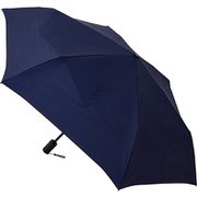 折りたたみ傘 晴雨兼用 URAWAZA プレーン 55cm 自動開閉 UVカット加工 ネイビーブルー 1026312