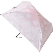 30125 [ダマスク ピーチ 折傘 50cm 晴雨兼用]