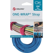 VEL-OW64303 [ヴェルクロ ヴェルクロ[[R上]] ONE-WRAP[[R上]] ストラップ 幅13mm×長さ200mm 青 （25本1巻き）]