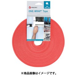 VEL-OW64163 [ヴェルクロ ヴェルクロ[[R上]] ONE-WRAP[[R上]] テープ 幅25mm×長さ25m オレンジ]