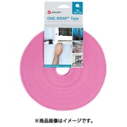 VEL-OW64161 [ヴェルクロ ヴェルクロ[[R上]] ONE-WRAP[[R上]] テープ 幅25mm×長さ25m ピンク]
