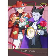 吸血鬼すぐ死ぬ B3タペストリー バレンタイン Ver. [キャラクターグッズ]