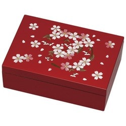 さくら野 アクセサリーBOX 赤 4V-380
