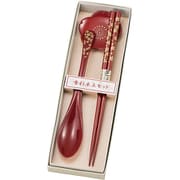 食彩・箸置セット 赤 さくら 1J-838