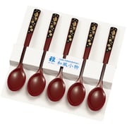 コーヒースプーン 5本組 うさぎ 赤 (OPP袋入) 1J-815